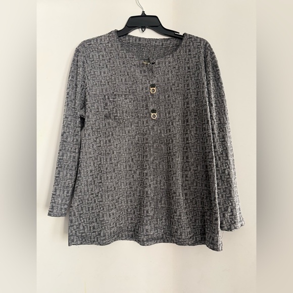 Salvatore Ferragamo Textured Horseshoe Sweater Size M - Picture 1 of 3